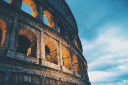 Het colosseum in Rome